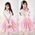 cheap Lolita Fashion Costumes-Skirt Sweet Lolita Princess / Elegant Pink Lolita Accessories Skirt Print For Women Polyester