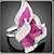 Недорогие Модные кольца-Заявление кластер Пурпурный Изумрудный Светло-синий Розовое золото Искусственный бриллиант Сплав лакомство Дамы Роскошь / Жен.