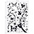 ieftine Abțibilde de Perete-Modă Perete Postituri Animal Stickers de perete Autocolante de Perete Decorative, Vinil Pagina de decorare de perete Decal Perete