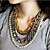 cheap Necklaces-Women&#039;s Statement Necklace Layered Necklace Layered Statement Multi Layer Alloy Screen Color Necklace Jewelry For
