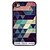cheap Phone Cases-Personalized Phone Case - Colorful Triangle Design Metal Case for iPhone 4/4S