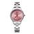 voordelige Trendy Horloge-SKONE Dames Dress horloge Modieus horloge Polshorloge Kwarts Japanse quartz Stootvast imitatie Diamond Legering Band Glitter Bloem Zilver