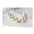 billige Mode Armbånd-Klar Hvid Armbånd Damer Perle Armbånd Smykker Hvid Til Daglig / Simuleret diamant
