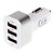 cheap Car Charger-3 USB Ports Charger Only 5 V / 2.1 A