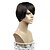 cheap Synthetic Trendy Wigs-Synthetic Wig Straight Style Capless Wig Black Synthetic Hair 8 inch Women&#039;s Black Wig Black Wig