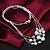 お買い得  Vip Deal-uyuan女性の925silver珍味銀の飾りのネックレス
