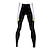 cheap Men&#039;s Clothing Sets-FJQXZ Men&#039;s Long Sleeve Cycling Jersey with Tights Green Stripes Bike Tights Clothing Suit Breathable 3D Pad Quick Dry Ultraviolet Resistant Sports Polyester Mesh Stripes Mountain Bike MTB Road Bike