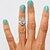 Χαμηλού Κόστους Μοδάτο Δαχτυλίδι-κράμα δαχτυλίδι Φατιμά χέρι των γυναικών