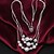 お買い得  Vip Deal-uyuan女性の925silver珍味銀の飾りのネックレス