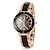 cheap Women&#039;s Watches-Women&#039;s Quartz Alloy Band Black White Gold Brand