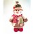 Недорогие Рождественские игрушки-Снеговик Милый стиль Ретро Снеговик текстильный Мальчики Девочки Игрушки Подарок 1 pcs