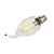 Недорогие Лампы-YouOKLight LED лампы в форме свечи 400-450 lm E14 C35 2 Светодиодные бусины COB Декоративная Тёплый белый 220-240 V / RoHs