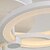 ieftine Montaj Plafon-Decorative Modern Acrylic Flush Mount LED Ceiling Lamp White Color