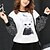 cheap Women&#039;s Hoodies &amp; Sweatshirts-JANSA™ Women&#039;s Fashion Cartoon Cotton Thicken Hoodies