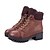 levne Dámská obuv-dámská obuv módní boty robustní podpatku kotníkové boty více barev k dispozici