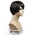 cheap Synthetic Trendy Wigs-Synthetic Wig Straight Style Capless Wig Black Synthetic Hair 8 inch Women&#039;s Black Wig Black Wig