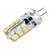 billige Bi-pin lamper med LED-3W G4 LED-kornpærer T 24 SMD 2835 200 lm Varm hvit DC 12 V