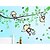 billiga Väggklistermärken-Djur Tecknat Botanisk Väggklistermärken Väggstickers Flygplan Dekrativa Väggstickers, Vinyl Hem-dekoration vägg~~POS=TRUNC Vägg