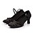 Χαμηλού Κόστους Ballroom Παπούτσια &amp; Παπούτσια Μοντέρνου Χορού-Γυναικεία Μοντέρνα παπούτσια Σατέν Ψηλά τακούνια / Τακούνια Αγκράφα Προσαρμοσμένο τακούνι Εξατομικευμένο Παπούτσια Χορού Μαύρο / Καφέ