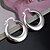 cheap Earrings-Stud Earrings Jewelry Women Silver 2pcs Silver