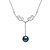 preiswerte Halsketten-stilvolle und elegante Perlenlegierung Herz Halskette (weitere Farben)