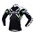 cheap Men&#039;s Clothing Sets-FJQXZ Men&#039;s Long Sleeves Cycling Jersey with Tights - White Bike Tights Jersey Clothing Suits, Quick Dry, Ultraviolet Resistant,