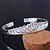 billige Vip Deal-Meles damemode 925 sølv openning armbånd