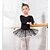 preiswerte Kindertanzkleidung-Tanzkleidung für Kinder / Ballett Kleider / Kleider &amp; Röcke / Balletröckchen Baumwolle Langarm / Aufführung