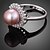 cheap Rings-Statement Ring Pearl Cream Dark Pink Pearl Imitation Pearl Zircon Ladies Luxury Fashion / Cubic Zirconia / Women&#039;s / Cubic Zirconia / Alloy