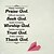 cheap Wall Stickers-Wall Stickers Wall Decals, Praise God Alphabet Pattern PVC Wall Stickers