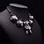 levne Módní náhrdelníky-Eternity dámské akryl drahokamy perly módní náhrdelník
