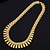 cheap Necklaces-Women&#039;s Choker Necklace Collar Necklace Tassel Fringe Chunky Statement Ladies Tassel Dubai Platinum Plated Gold Plated Yellow Gold Golden Silver Silver 3pcs Jewelry Set Golden 3pcs Jewelry Set