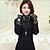 abordables Pulls &amp; Gilets Femme-modèle ours coréen col haut laine de tricot chandail des femmes
