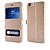 baratos Cases/Tampas iPhone-luphie® seda corpo inteiro de volta cobrir casos com Suporte para iPhone 6 mais (cores sortidas)