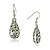 cheap Earrings-Ethnic Vintage Tibetan Silver Carving Drop Earrings Vintage Jewelry Earrings