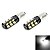 baratos Lâmpadas-e10 2W 100lm 6000k 24 SMD 2835 LED branco lâmpadas de carro leve (2pcs / DC 12V)