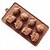 ieftine Ustensile de Copt-8 gaură de mucegai ciocolată jeleu forma vehiculului tort mucegai gheață, silicon 23 × 12 × 2,5 cm (9 × 4,7 × 1 cm)
