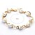 cheap Bracelets-Women&#039;s Pearl Bead Bracelet Ladies Simple Style Pearl Bracelet Jewelry Golden / Silver For Wedding Party Daily Casual Masquerade Engagement Party / Imitation Pearl / Gold Plated / Crystal