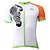 cheap Women&#039;s Cycling Clothing-ILPALADINO Men&#039;s Cycling Jersey Short Sleeve Bike Jersey Top with 3 Rear Pockets Breathable Ultraviolet Resistant Quick Dry White Fashion Polyester Sports Clothing Apparel / Stretchy / Back Pocket
