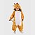 ieftine Pijamale Kigurumi-Pentru copii Kigurumi Pijama Kigurumi Girafă Animal Pijama Întreagă Lână polară Galben Cosplay Pentru Baieti si fete Sleepwear Pentru Animale Desen animat Festival / Sărbătoare Costume