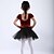 Недорогие Детская танцевальная одежда-Детская одежда для танцев Тюлевая юбка Детские Хлопок Тюль
