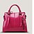 cheap Handbag &amp; Totes-Women&#039;s Bags Faux Leather Tote Zipper Handbags Office &amp; Career Black Fuchsia Blue Brown