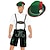 cheap Carnival Costumes-Oktoberfest Bavarian Cosplay Costume Party Costume Men&#039;s Halloween Carnival Oktoberfest Festival / Holiday Halloween Costumes Outfits Black / White Patchwork Men&#039;s Uniform