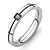 זול Fashion Ring-לזוג טבעות לזוג - פלדת טיטניום אבני מזלות 5 / 6 / 7 עבור חתונה / Party / יומי / זירקון