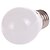 abordables Ampoules Globe LED-5pcs 1.5 W Ampoules Globe LED 125-145 lm E26 / E27 6 Perles LED SMD 3528 Décorative Blanc Chaud 220-240 V / 5 pièces