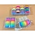 Χαμηλού Κόστους Εξοπλισμός Γραφείου &amp; Σχολείου-30pcs δημοφιλή Washi ουράνιο τόξο κολλώδη κόλλα χαρτί συγκάλυψης διακοσμητικά scrapbooking ταινία DIY για διακοσμητικούς 10 χρώματα