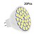 olcso Izzók-20pcs 2 W LED szpotlámpák 150-200 lm 30 LED gyöngyök SMD 5050 Meleg fehér Hideg fehér 12 V