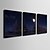 voordelige Prints-LED-canvaskunst Landschap Drie panelen Print Muurdecoratie Huisdecoratie