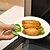 Χαμηλού Κόστους Σκεύη Ψησίματος-τα γάντια του φούρνου μικροκυμάτων κουζίνα μαγείρεμα αντιολισθητικό σιλικόνης μονωμένο γάντι τυχαία χρώμα