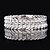 cheap Bracelets &amp; Bangles-Women&#039;s Chain Bracelet Chunky Heart Love Ladies Personalized Luxury Classic Platinum Plated Bracelet Jewelry Golden / Silver For Christmas Gifts Party Wedding Casual Daily Sports / Gold Plated